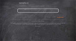 Desktop Screenshot of naturplus.es